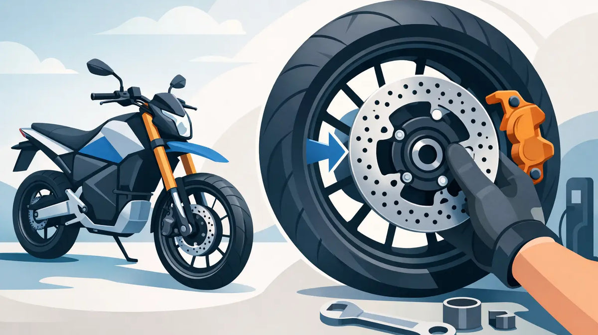 How to Install Brake Rotors on Your E-Moto