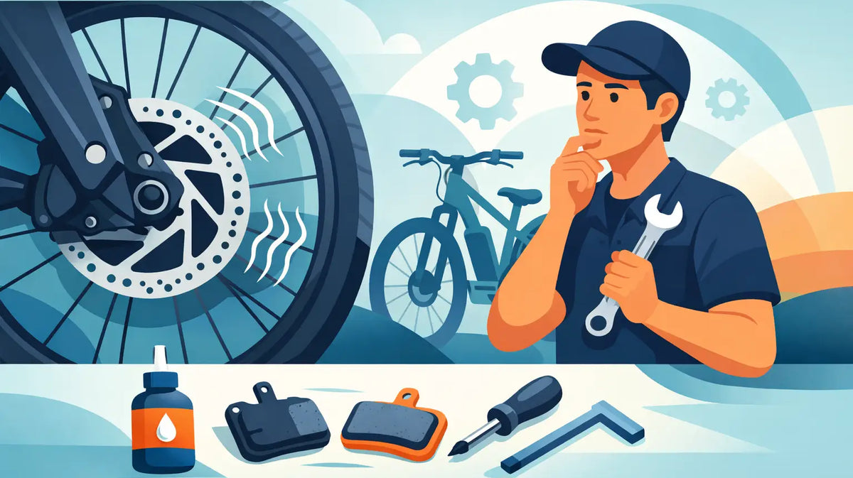What Causes E-Bike Brake Noise? Fix It Fast
