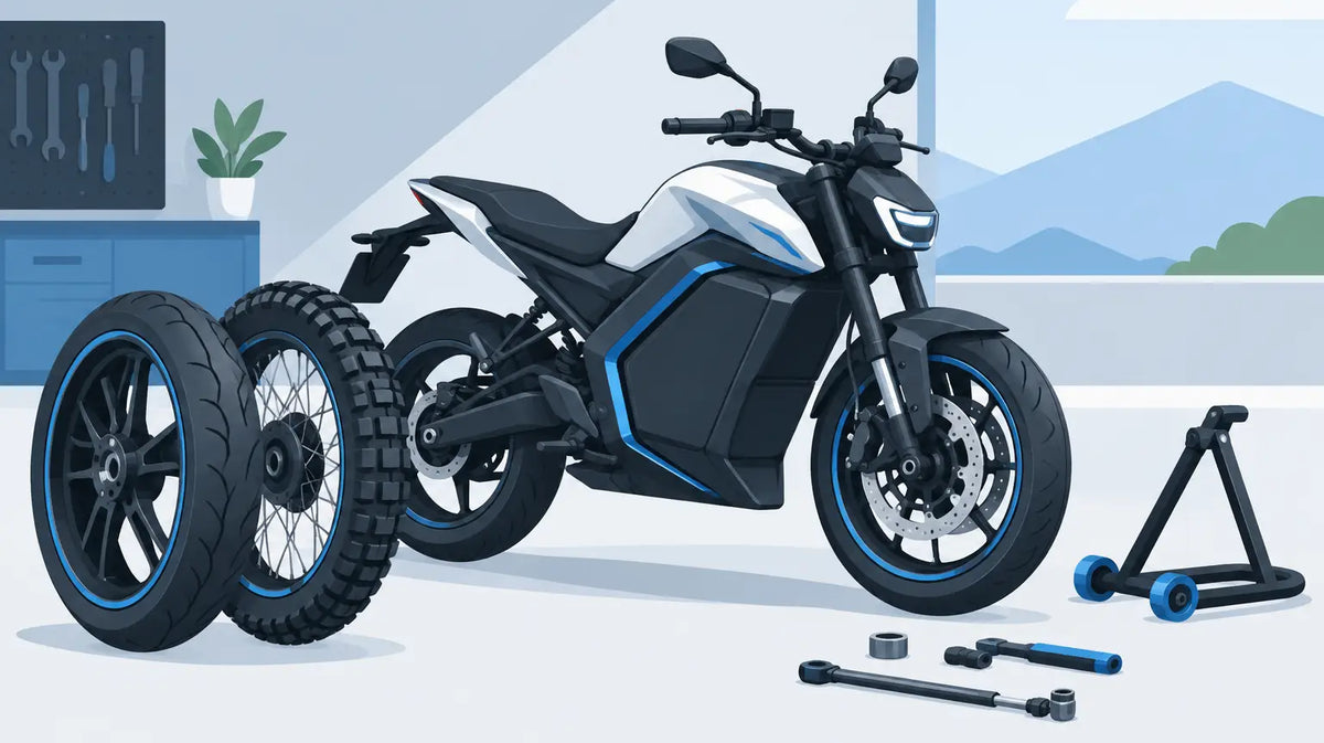 Electric Motorcycle Wheel Fitment Done Right