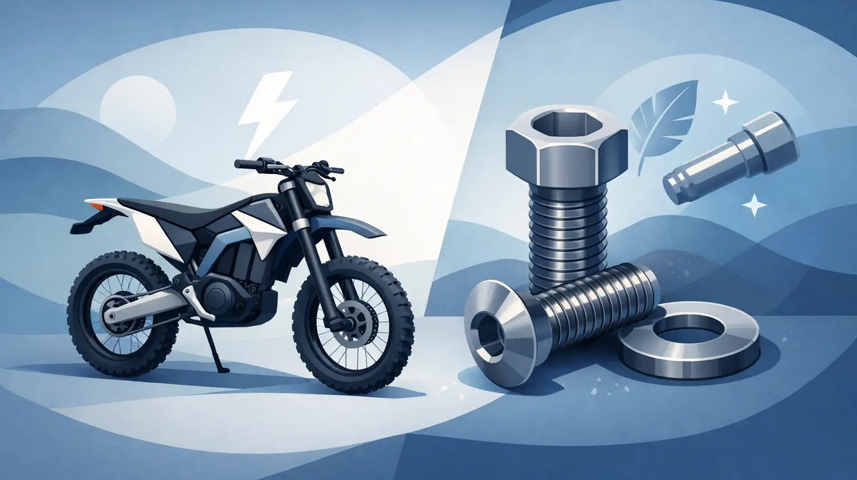 Are Titanium Bolts Worth It on Your E-Moto?
