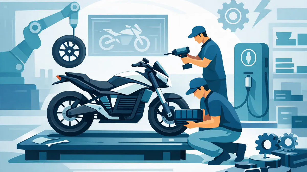 Electric Motorcycles Are Built, Not Just Bought