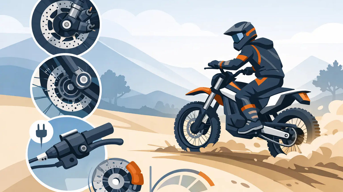 E-Bike Brake Types for Real E-Moto Riding