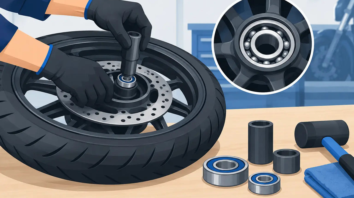 How to Install Motorcycle Wheel Bearings Right