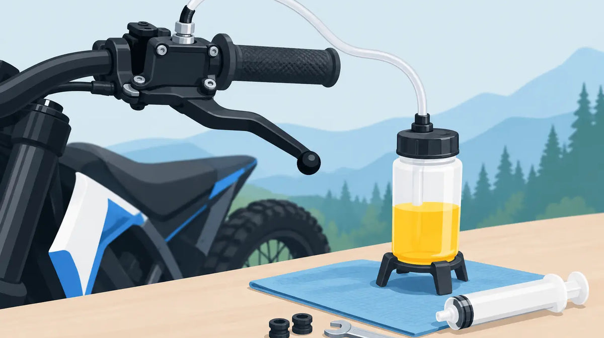 How to Bleed E-Moto Brakes Without a Spongy Lever