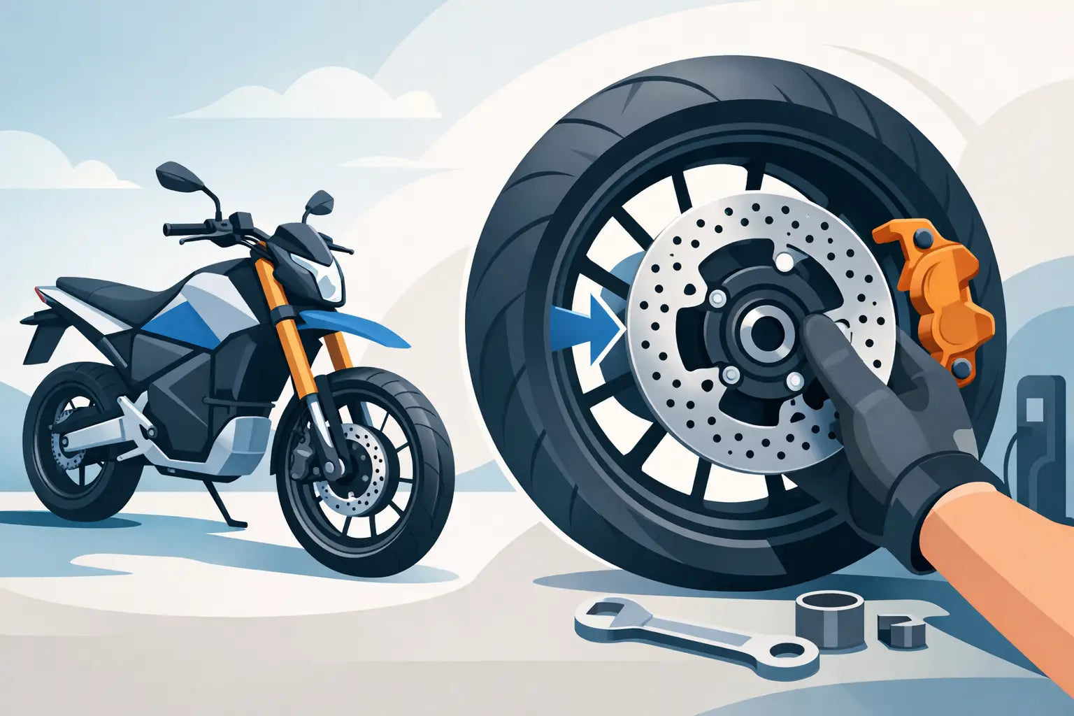 How to Install Brake Rotors on Your E-Moto