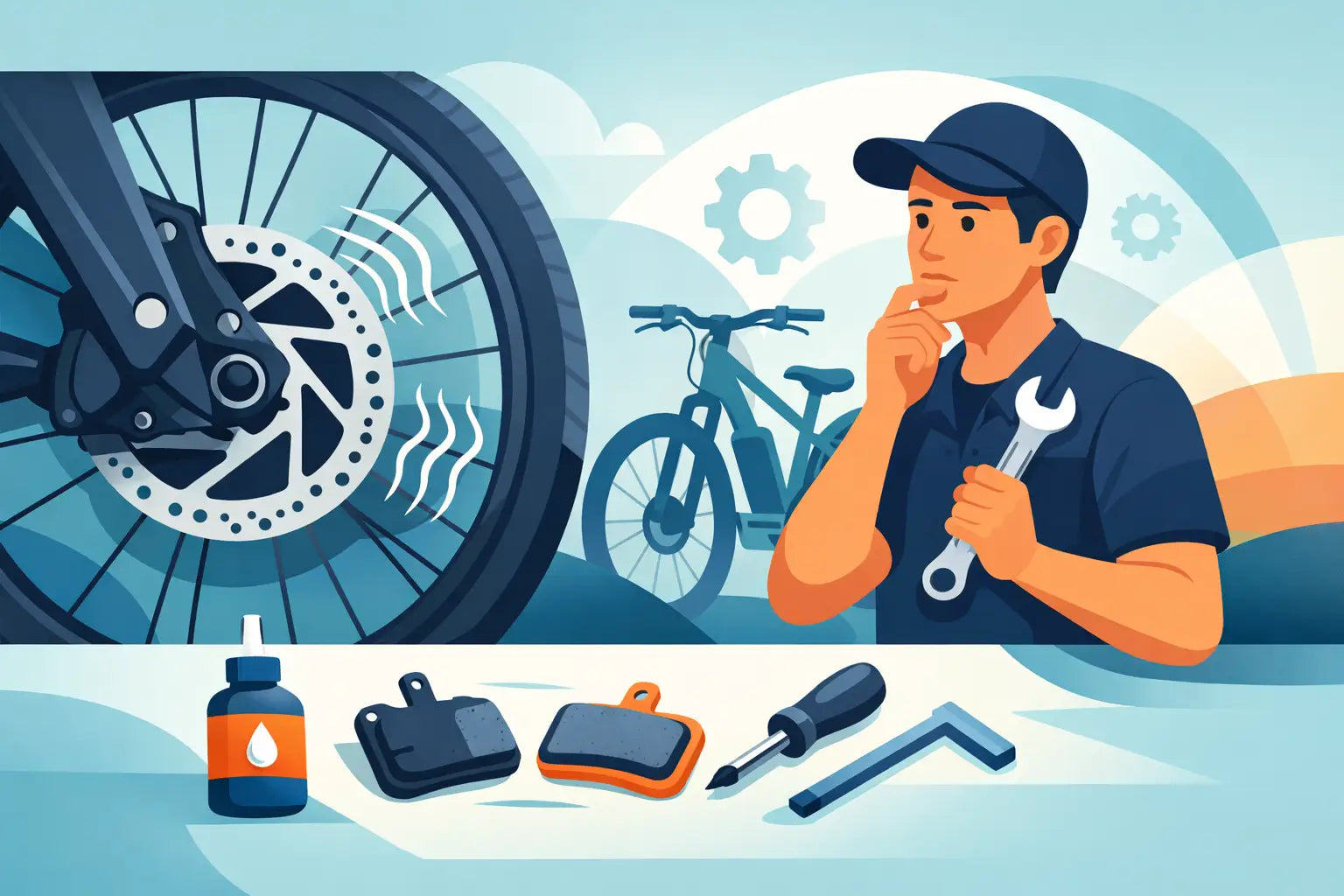What Causes E-Bike Brake Noise? Fix It Fast