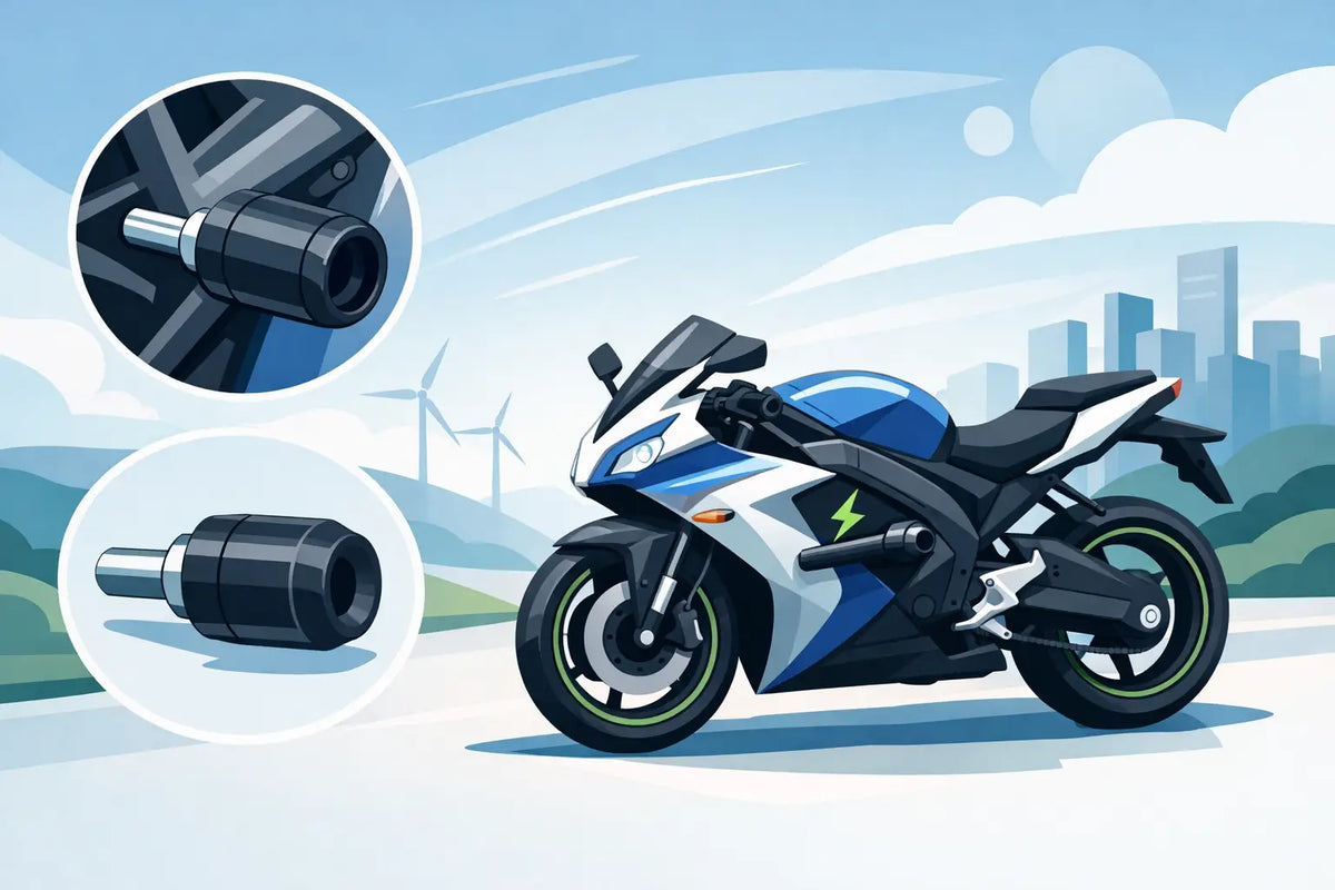 Best Motorcycle Frame Sliders for E-Moto Riders