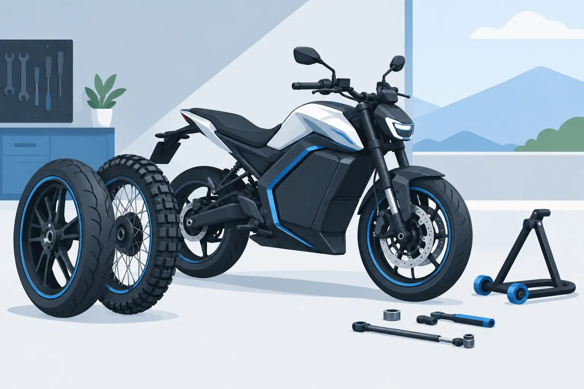 Electric Motorcycle Wheel Fitment Done Right