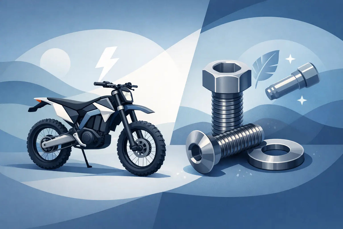 Are Titanium Bolts Worth It on Your E-Moto?