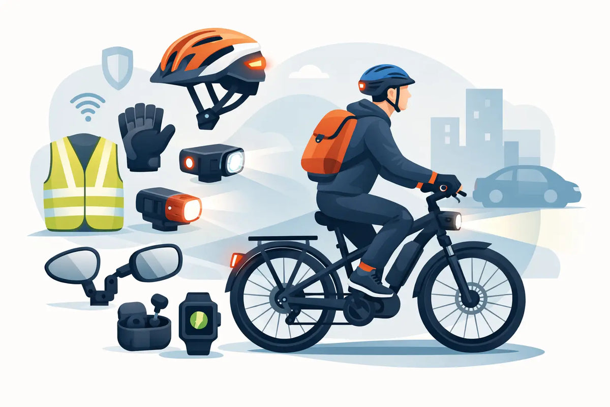 E-Bike Commuter Safety Accessories That Work