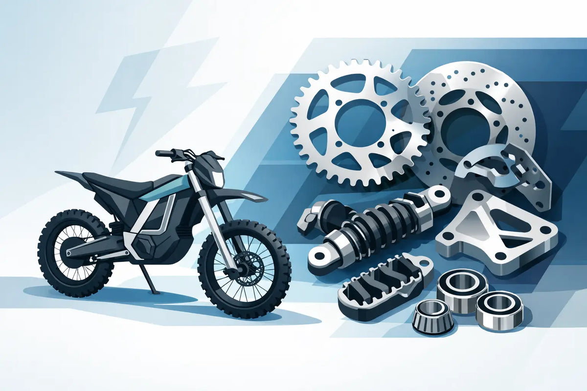 E-Moto Metal Performance Parts That Hold Up