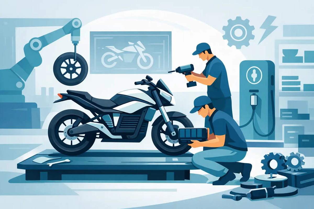 Electric Motorcycles Are Built, Not Just Bought