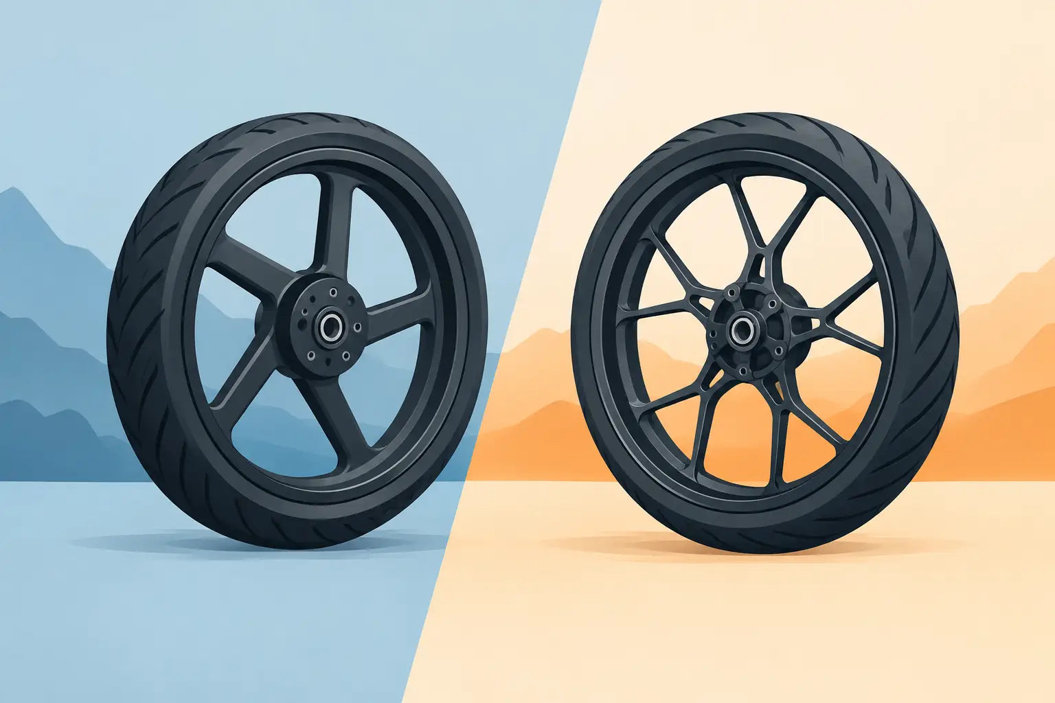 Cast vs Forged E-Moto Wheels for Your Ride