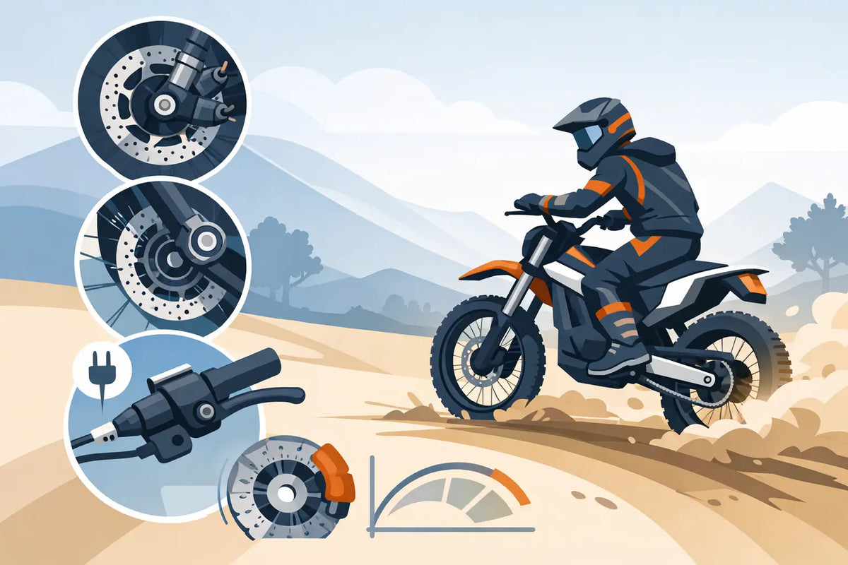 E-Bike Brake Types for Real E-Moto Riding