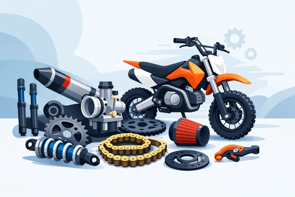 Mini Moto Parts That Make Your Build Ride Harder