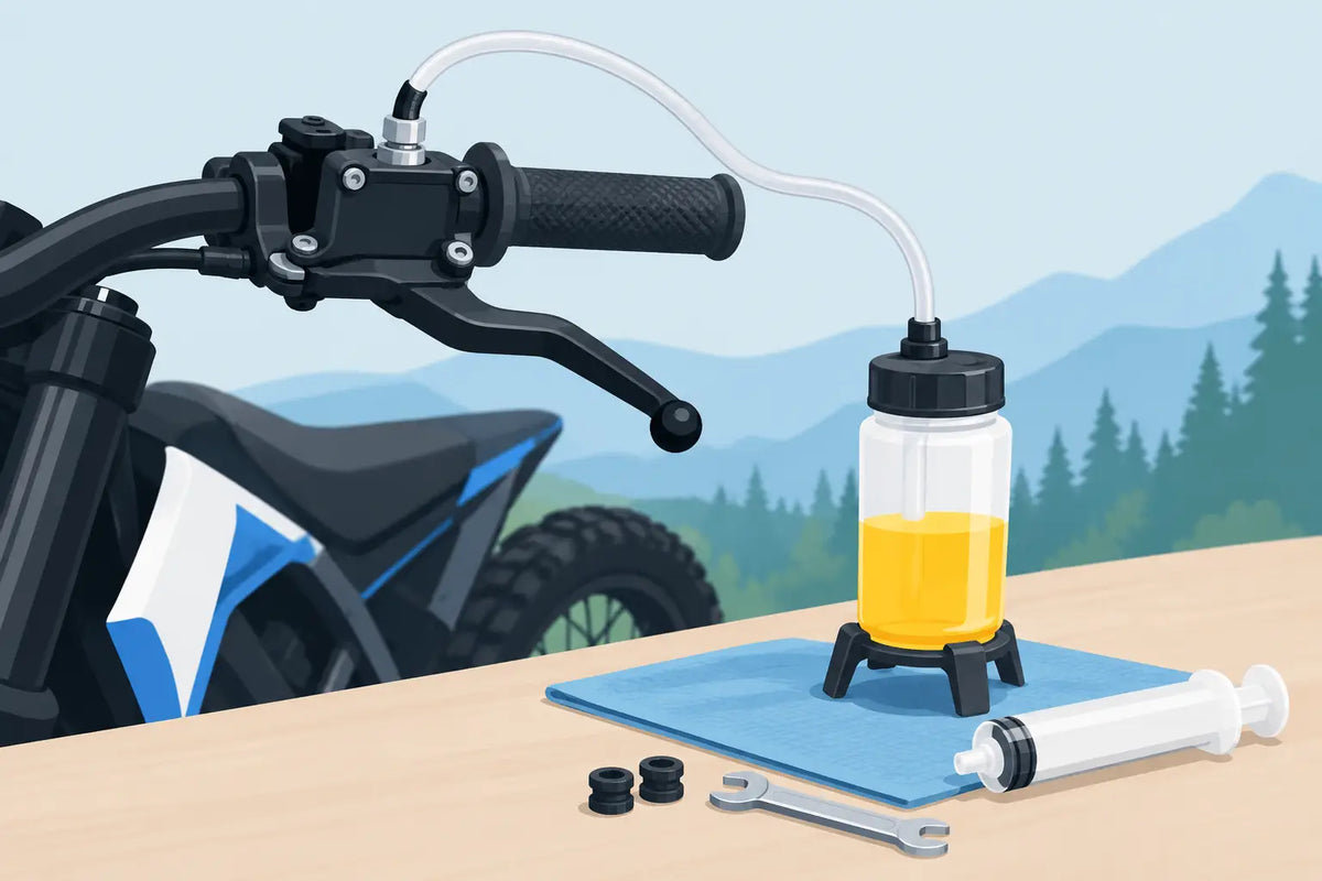 How to Bleed E-Moto Brakes Without a Spongy Lever