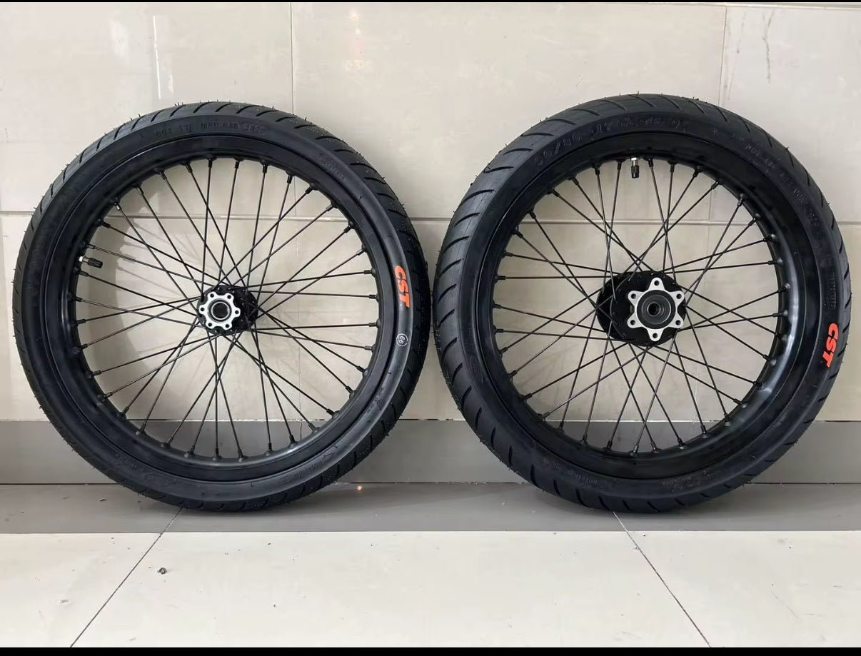 (IN STOCK) lbx/eride supermoto wheel set