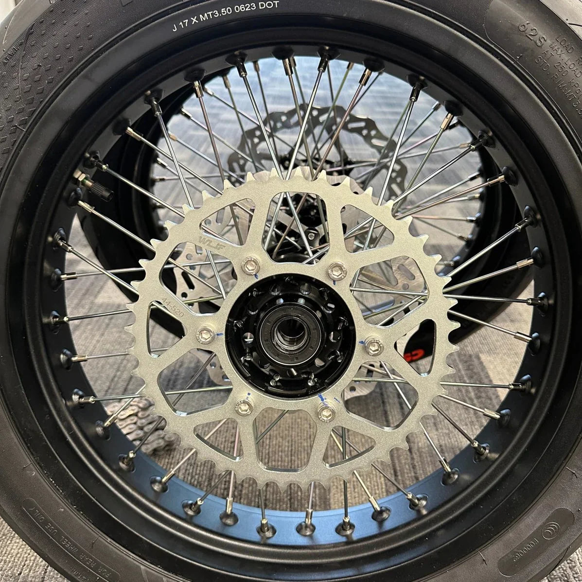 Ultra Bee Supermoto Wheel set